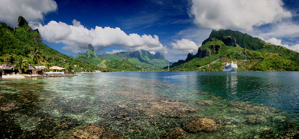 CRUCEROS POLINESIA MOOREA CRUCEROS ISLAS DEL PACIFICO SUR CRUCEROS PLAYAS PARADISIACAS BODAS DE PLATA LUNAS DE MIEL CRUCEROS VIAJE DE NOVIOS CRUCEROS DE LUJO CRUCEROS LUNAS DE MIEL